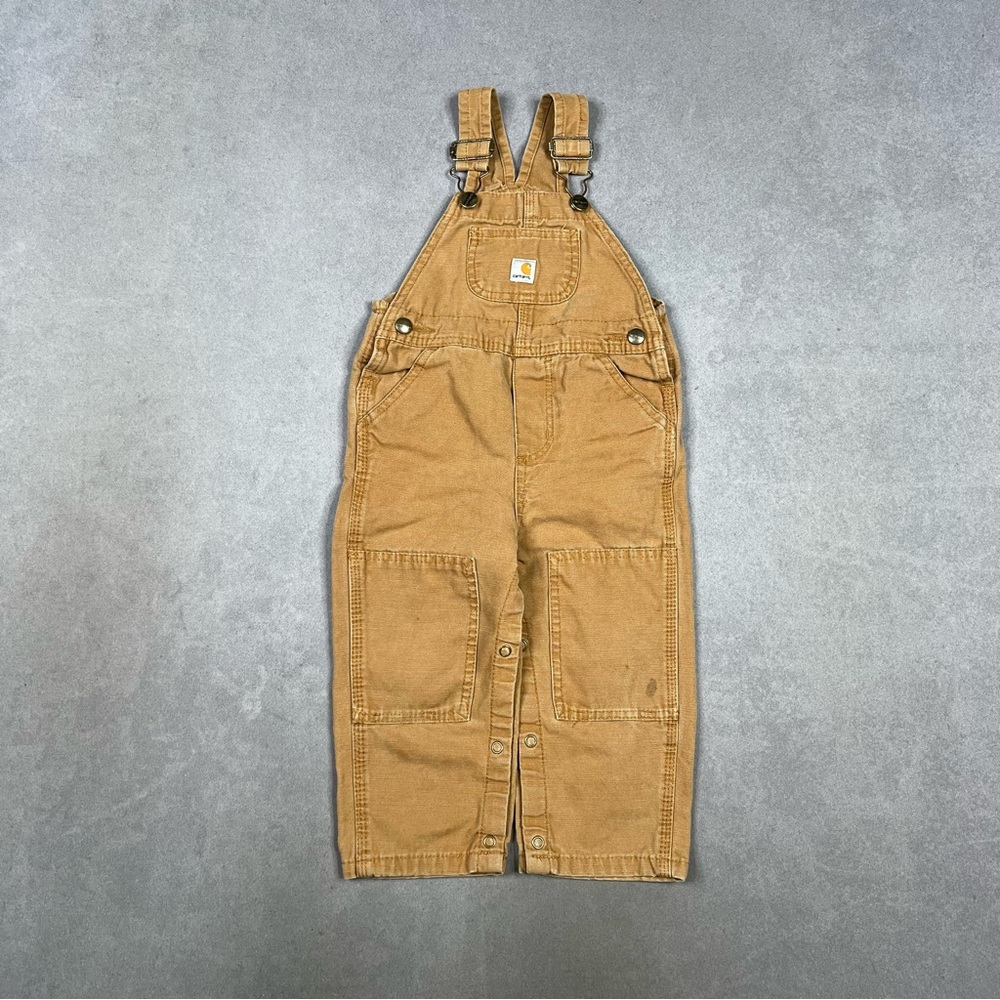 Carhartt Kids Brown Overalls